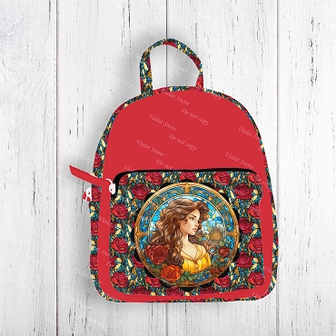 Stained Glass Rose Princess Bag Rapport